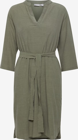 Fransa Shirt Dress in Green: front