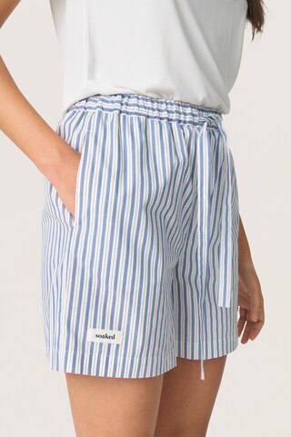 Loosefit Pantalon 'SLMimilou' SOAKED IN LUXURY en bleu