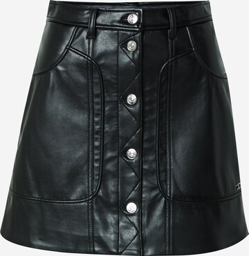 DIESEL - Falda 'AMBRA' en negro: frente