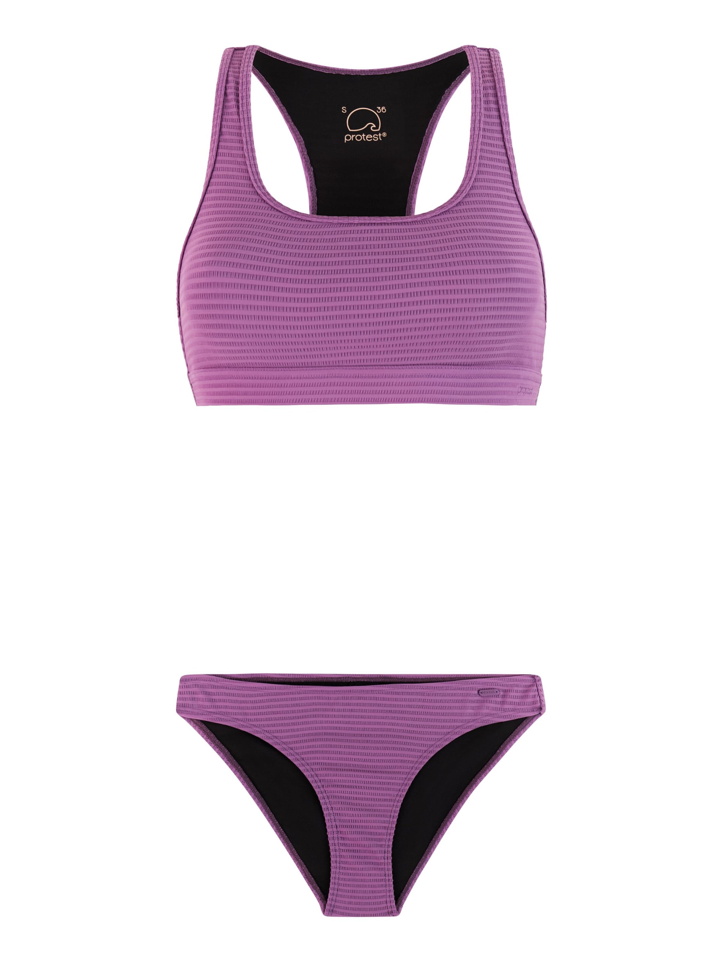 PROTEST Bikini 'PRTEager 25' in Purple: front