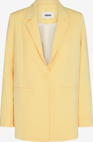 Blazer 'Tara' di minimum in giallo: frontale