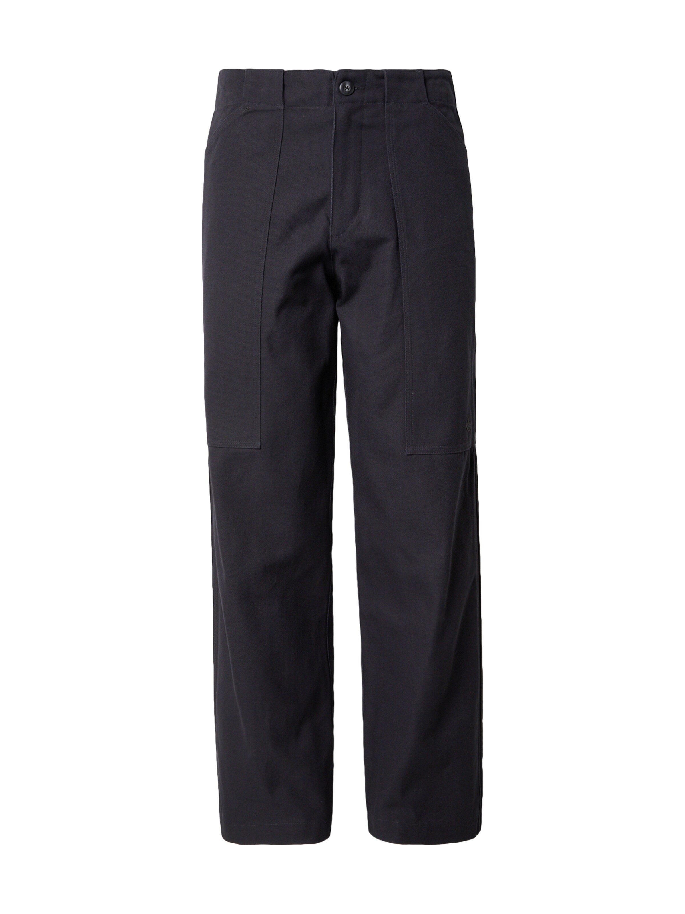 ADIDAS ORIGINALS Rozšírený strih Nohavice 'Premium Essentials' - Čierna: predná strana