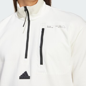 ADIDAS SPORTSWEAR Sportsweatshirt 'City Escape' in Weiß