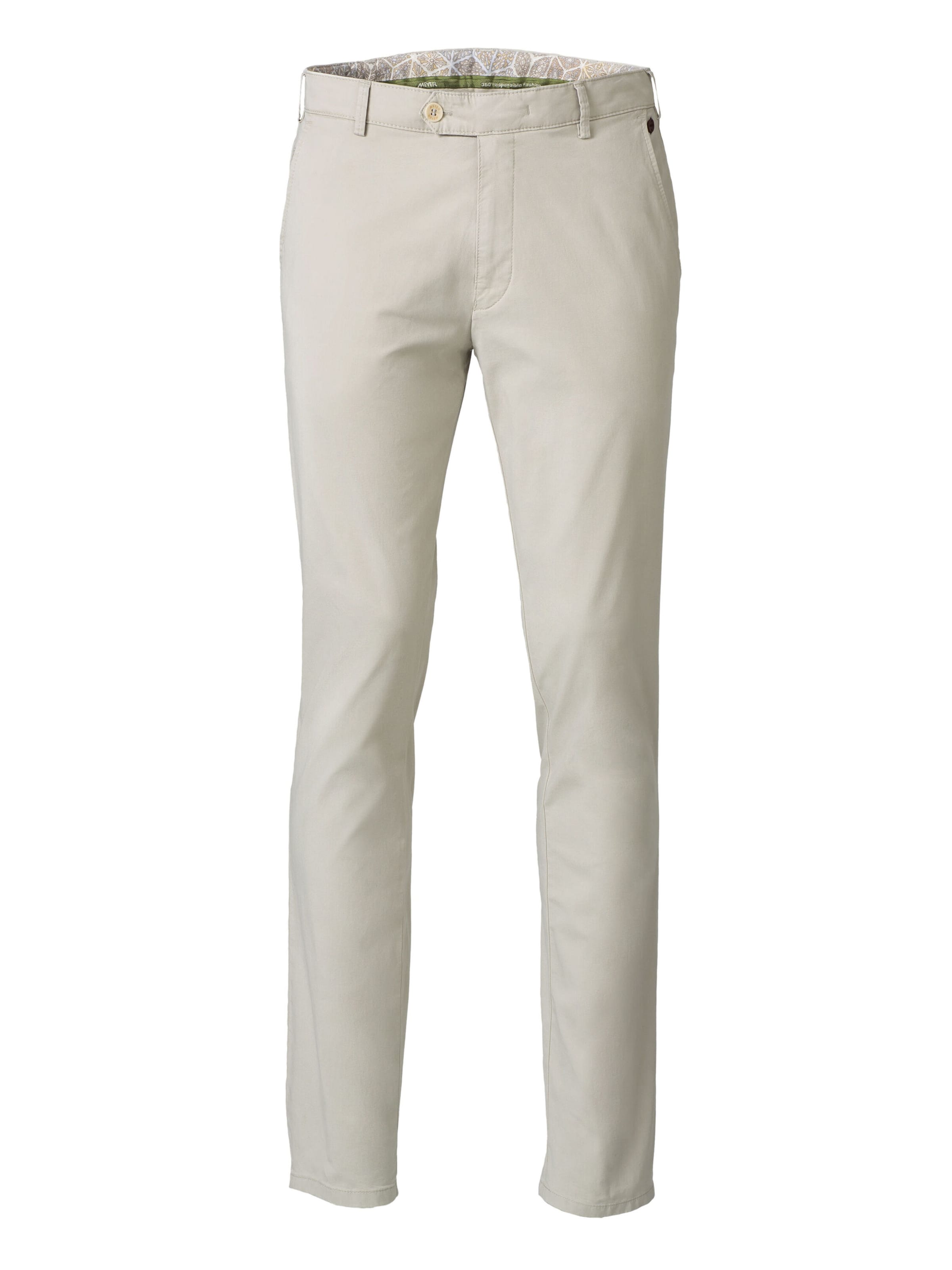 Pantalon chino 'Rio 2-8608' MEYER en beige : devant