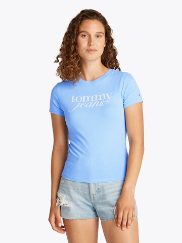 Maglietta di Tommy Jeans in blu: frontale