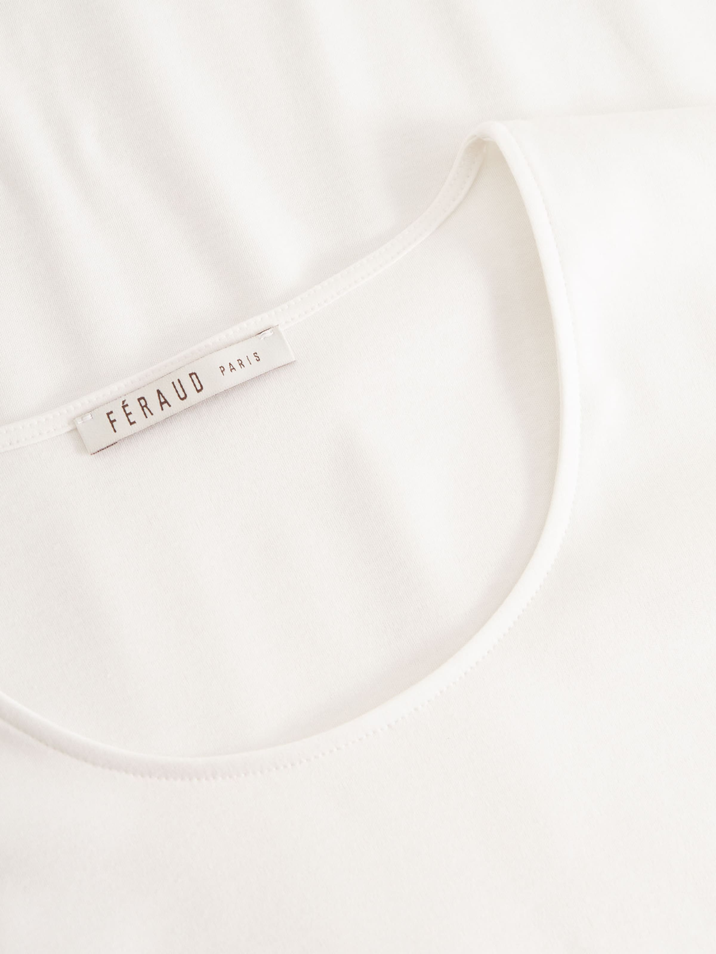 FÉRAUD PARIS Nightgown ' Prägemotiv ' in White