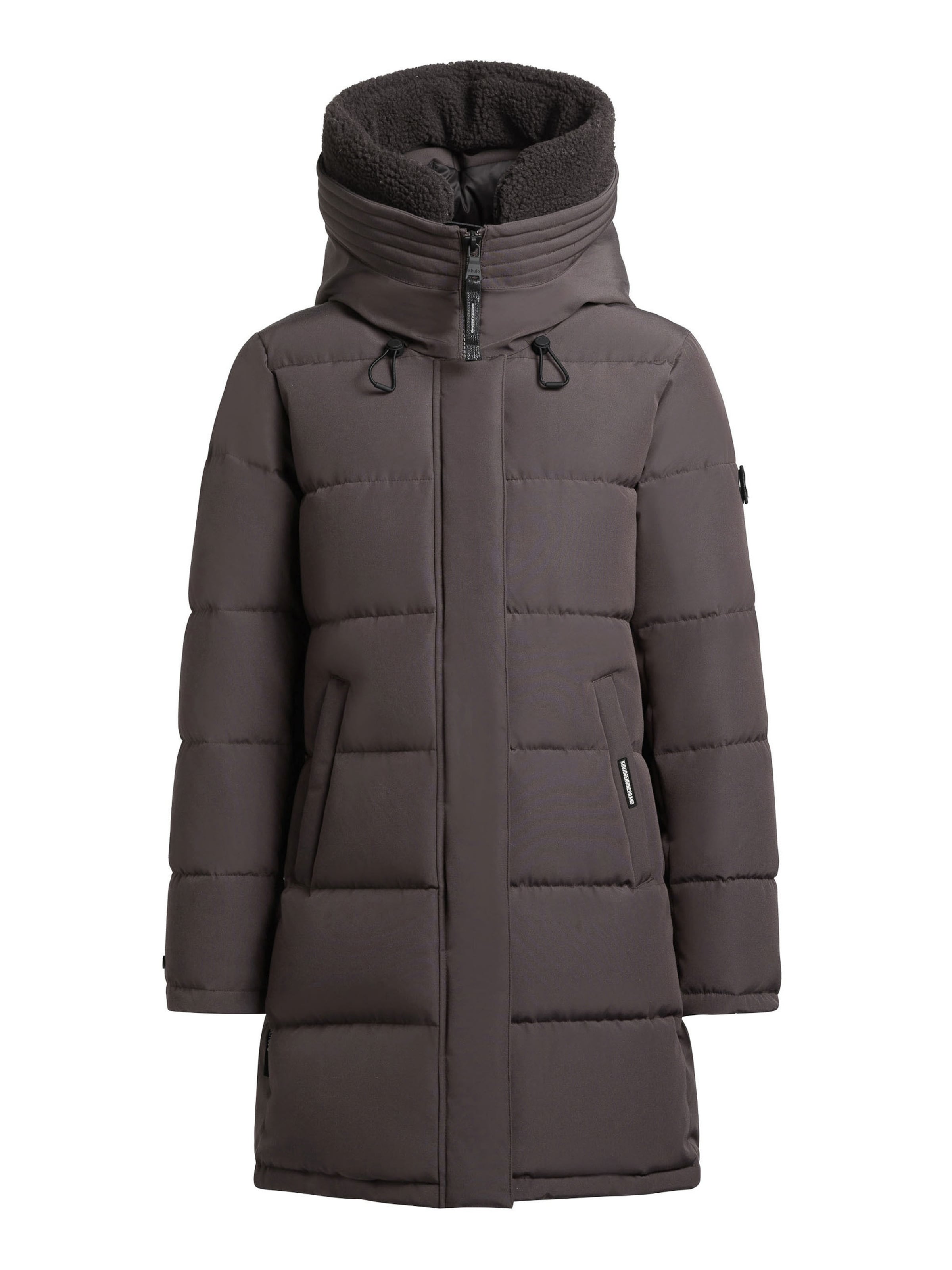 khujo Talvemantel 'Kelsi', värv hall: eest vaates