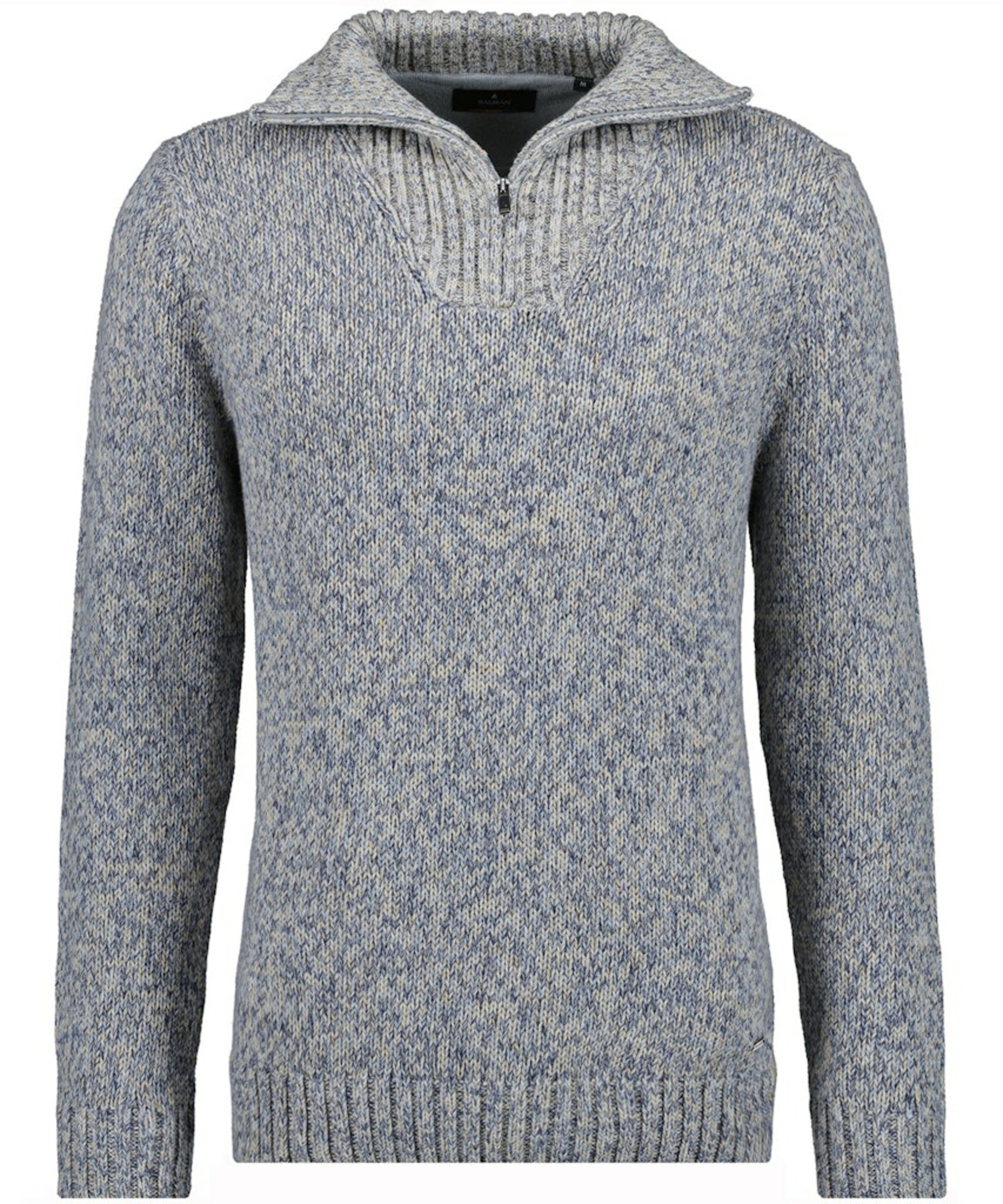 Ragman Pullover in Grau: Vorderseite