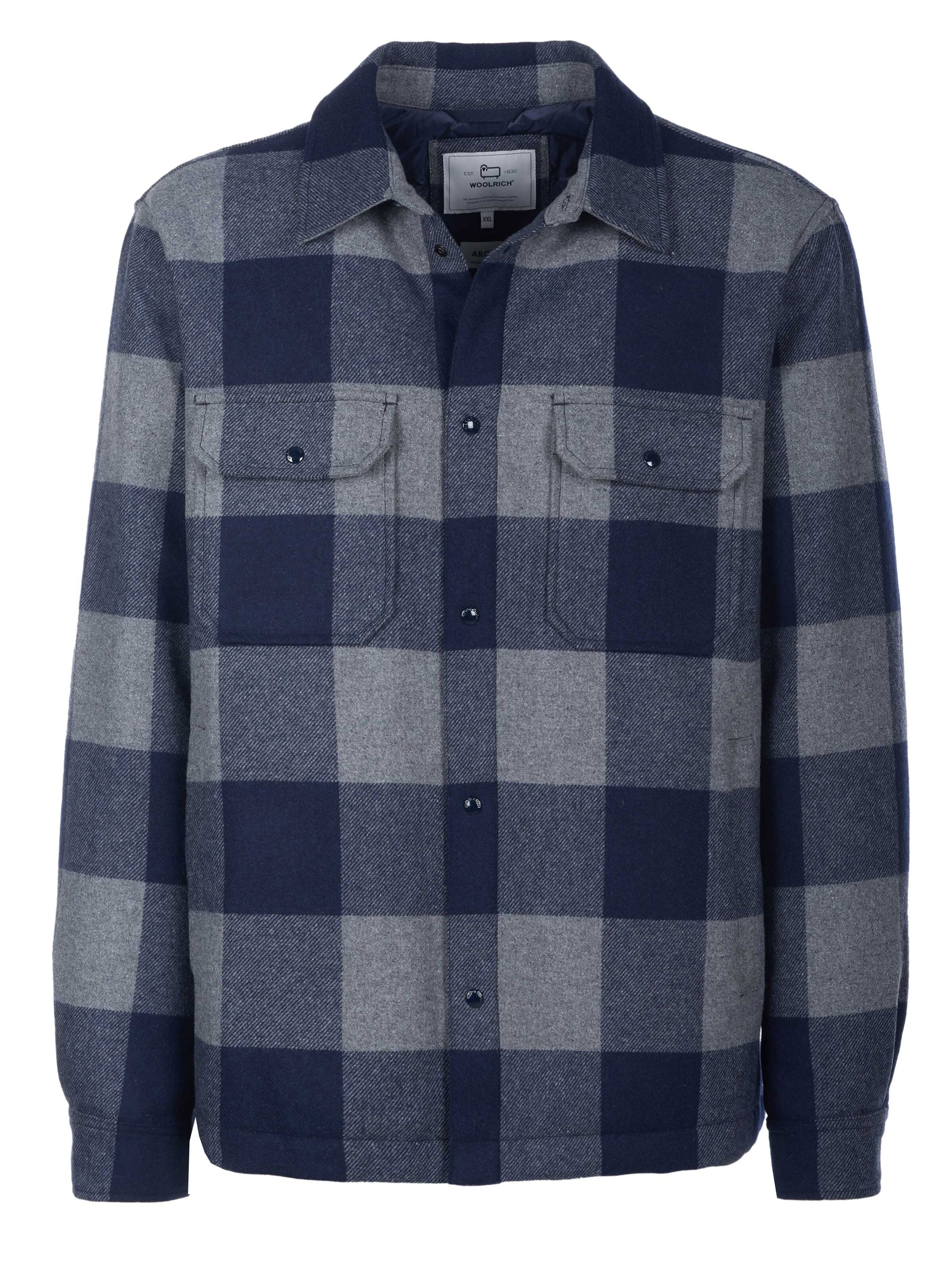 Woolrich Between-Season Jacket 'Woolrich Jacke' in Grey: front