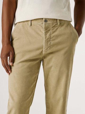 regular Pantaloni chino 'Corduroy' di Pepe Jeans in beige