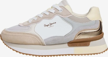 Sneaker bassa 'RUSPER RACER' di Pepe Jeans in beige: frontale
