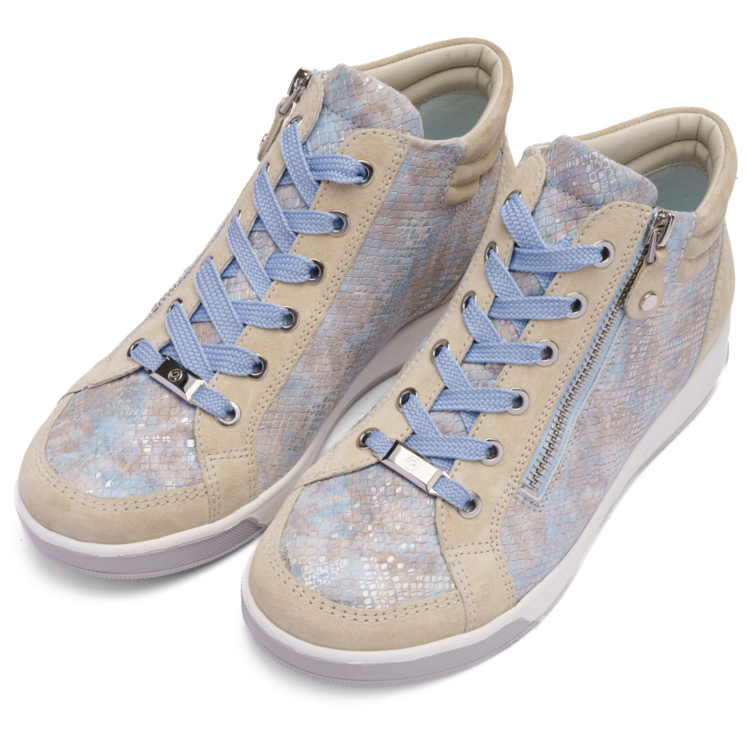 ARA High-Top Sneakers in Beige