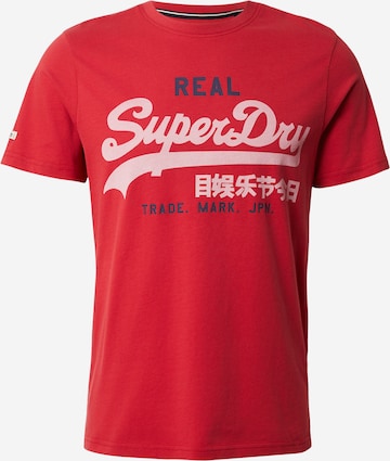Superdry & Co Paita värissä punainen: etupuoli