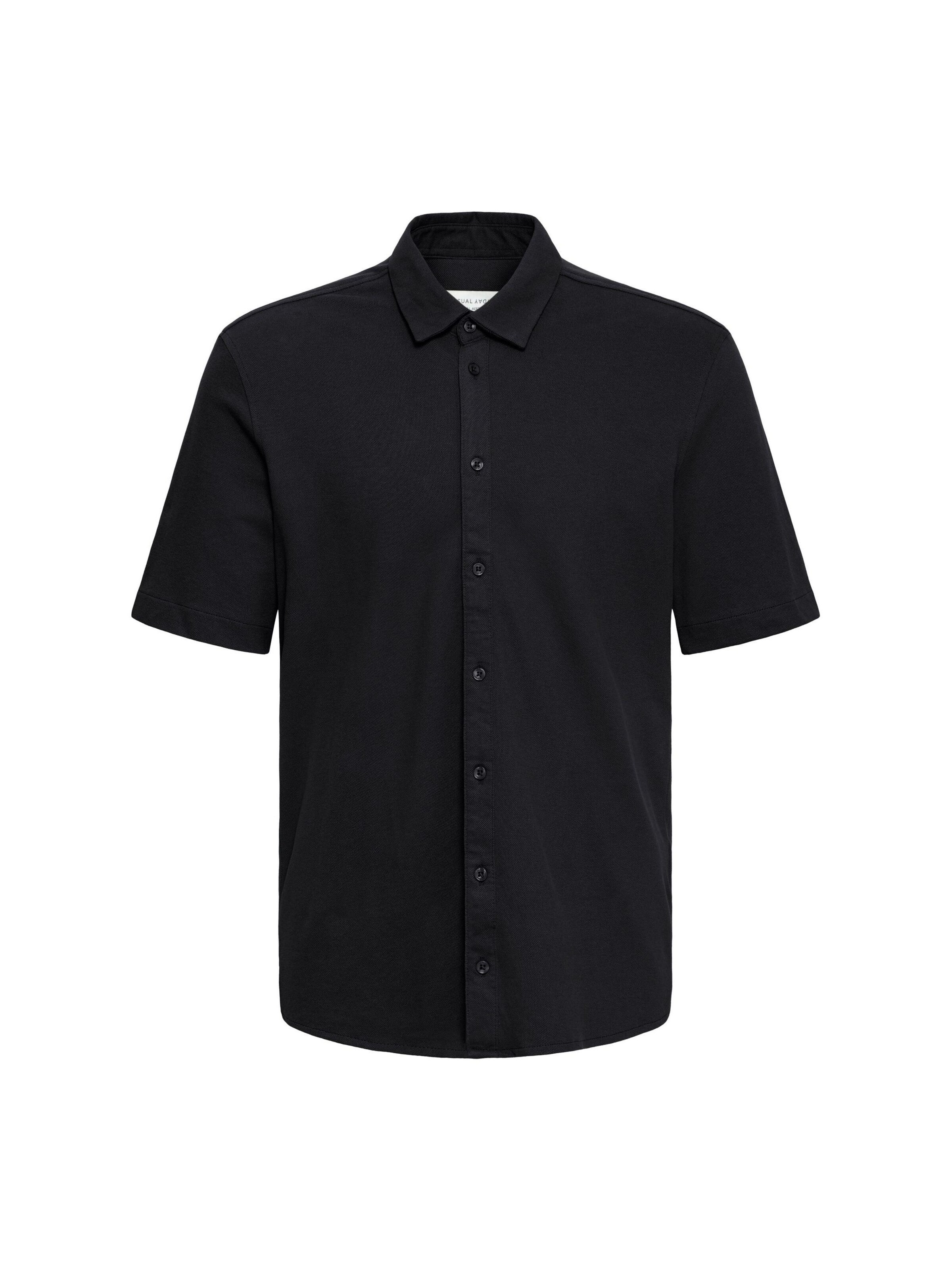 Casual Friday - Camisa ' CFFolke ' en negro: frente