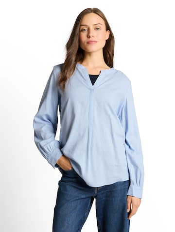 Camicia da donna di TOM TAILOR in blu: frontale