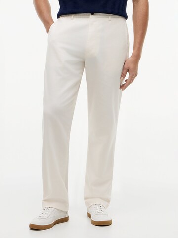 Regular Pantalon 'Dover' TOMMY HILFIGER en beige : devant