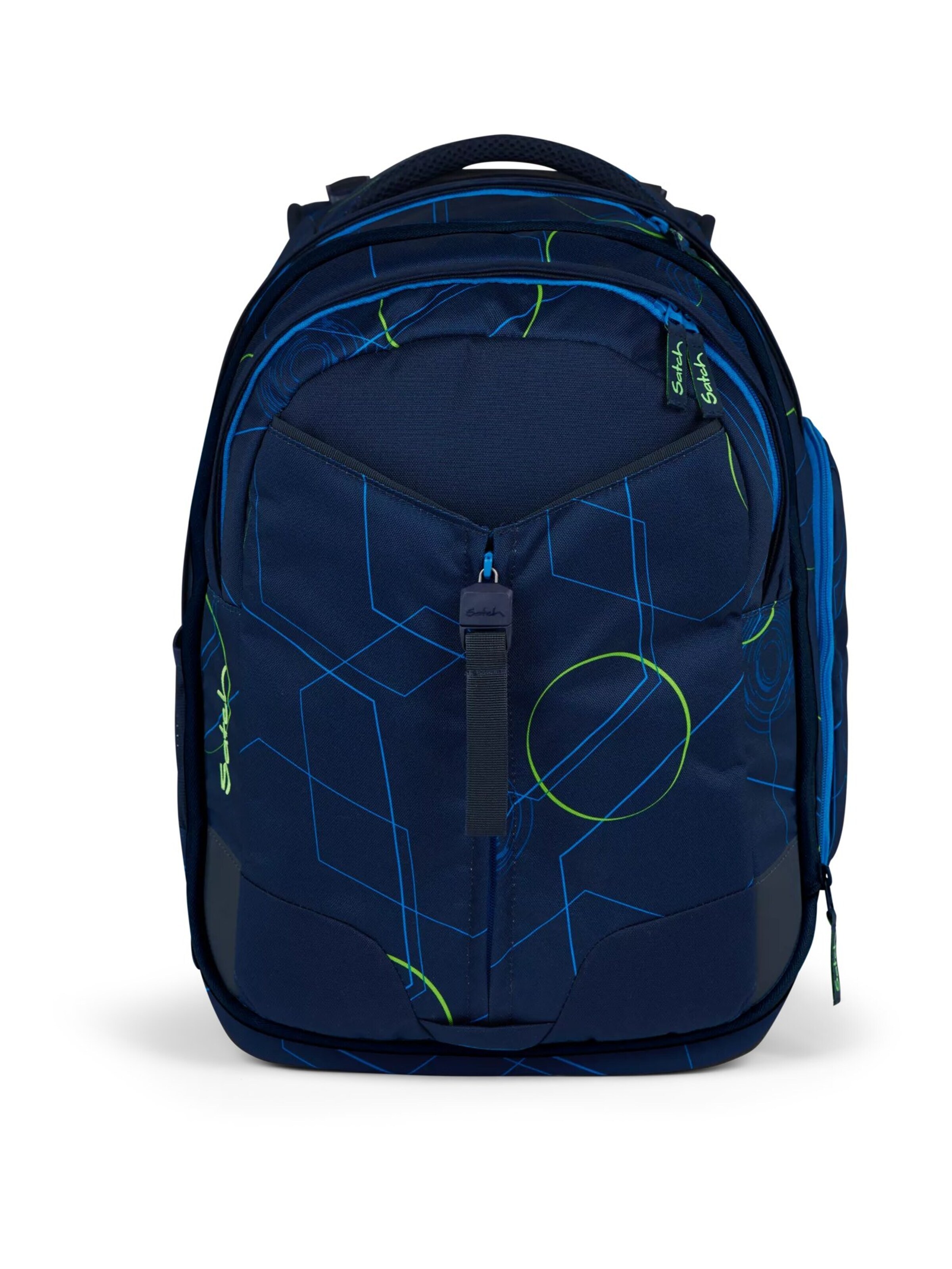 Satch Backpack 'Schulrucksack match' in Blue: front