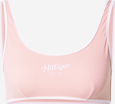 Bikinio viršutinė dalis iš Tommy Hilfiger Underwear, spalva – rožių spalva / balta, Prekių apžvalga