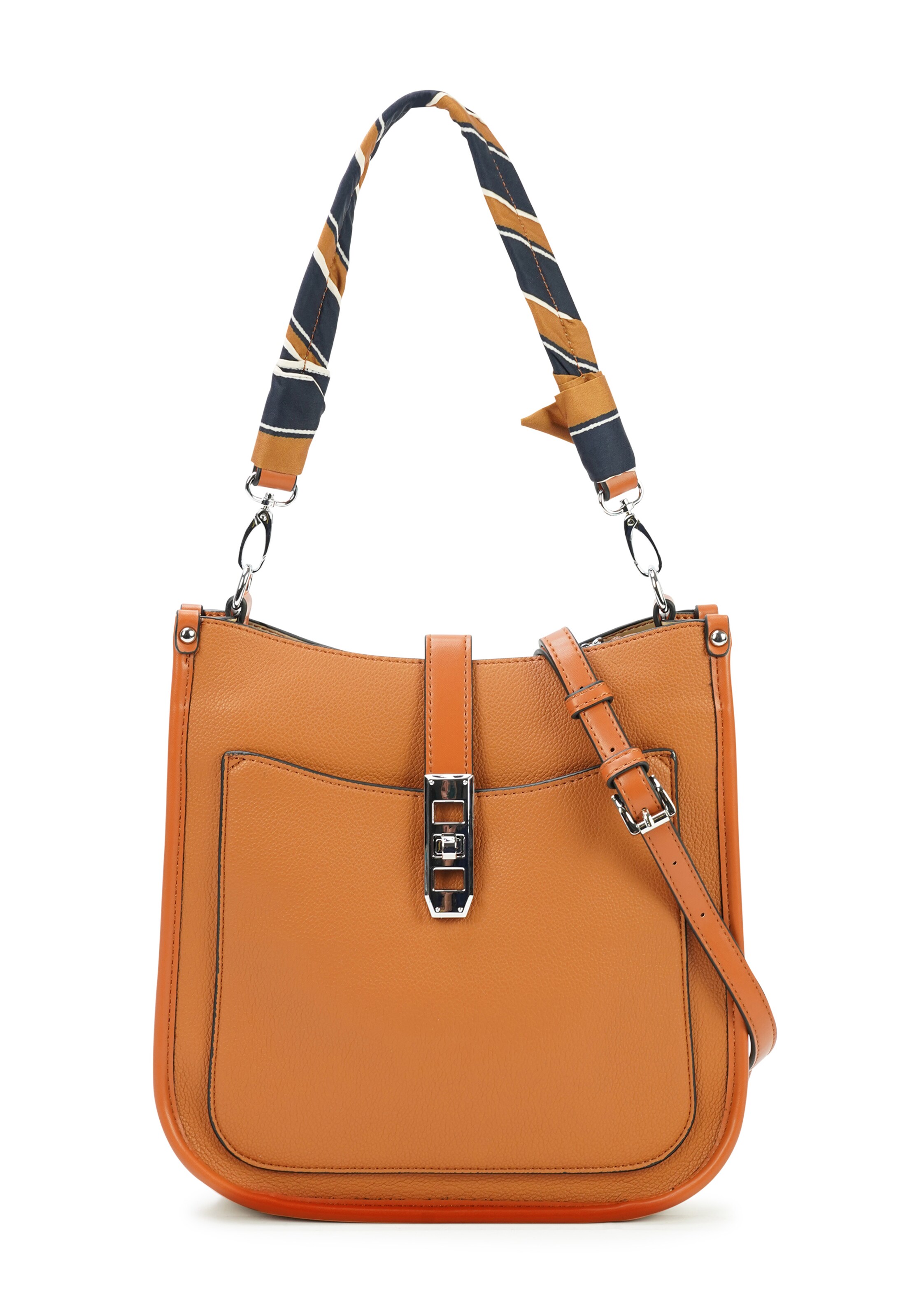 HARPA Schultertasche 'JAVANA' in Braun: Vorderseite