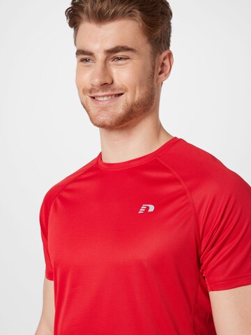 Newline Sportshirt in Rot