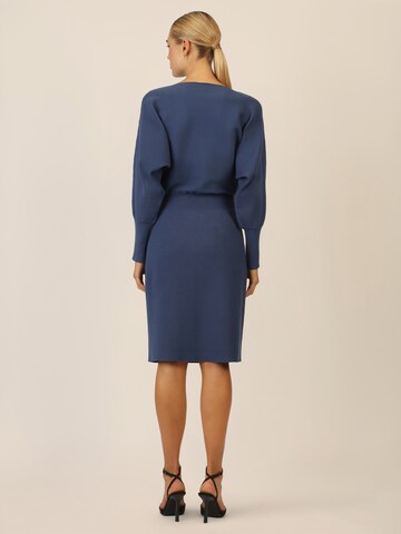 APART Knitted dress in Blue