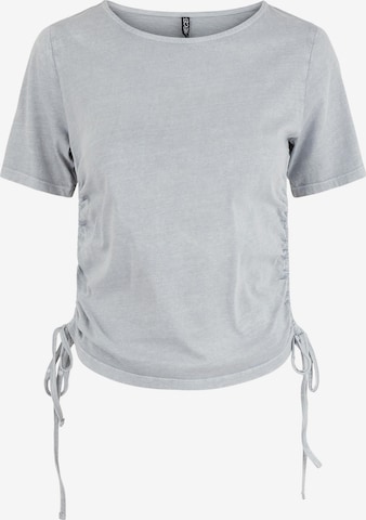PIECES T-Shirt 'Veppa' in Grau: predná strana
