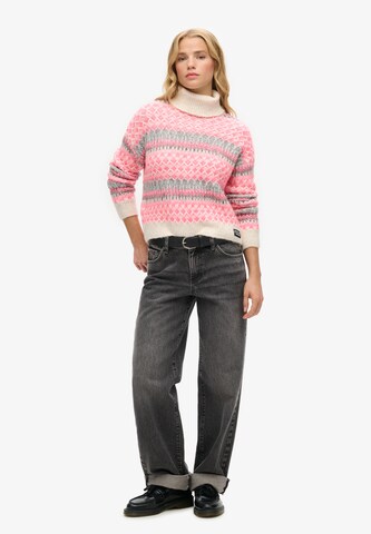 rožinė Superdry & Co Megztinis
