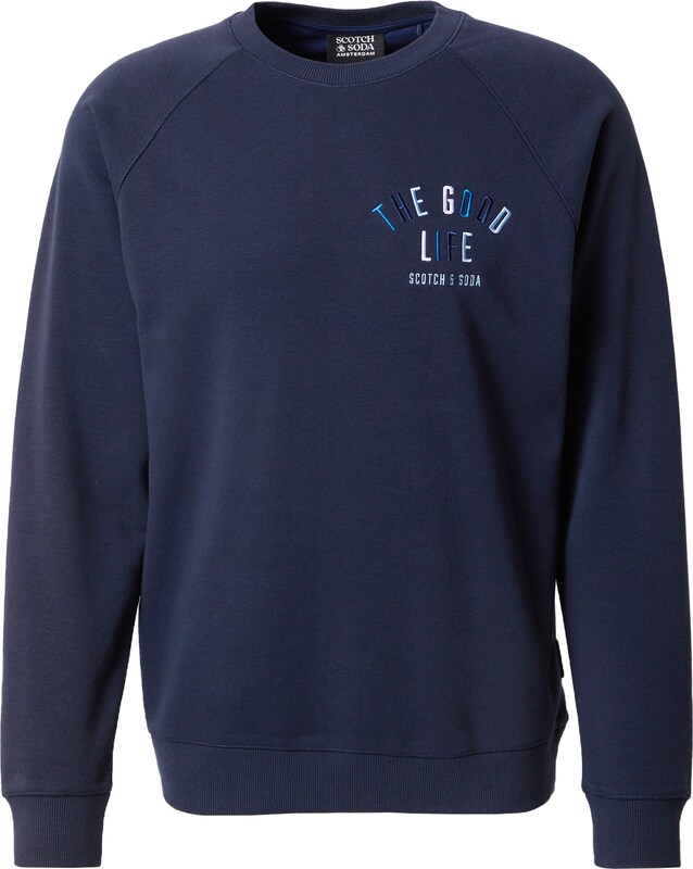 SCOTCH & SODA Sweatshirt in Blau Navy SCOTCH & SODA Sweatshirt in Blau Navy