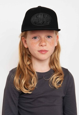 LOGOSHIRT Hoed 'DC Batman' in Zwart