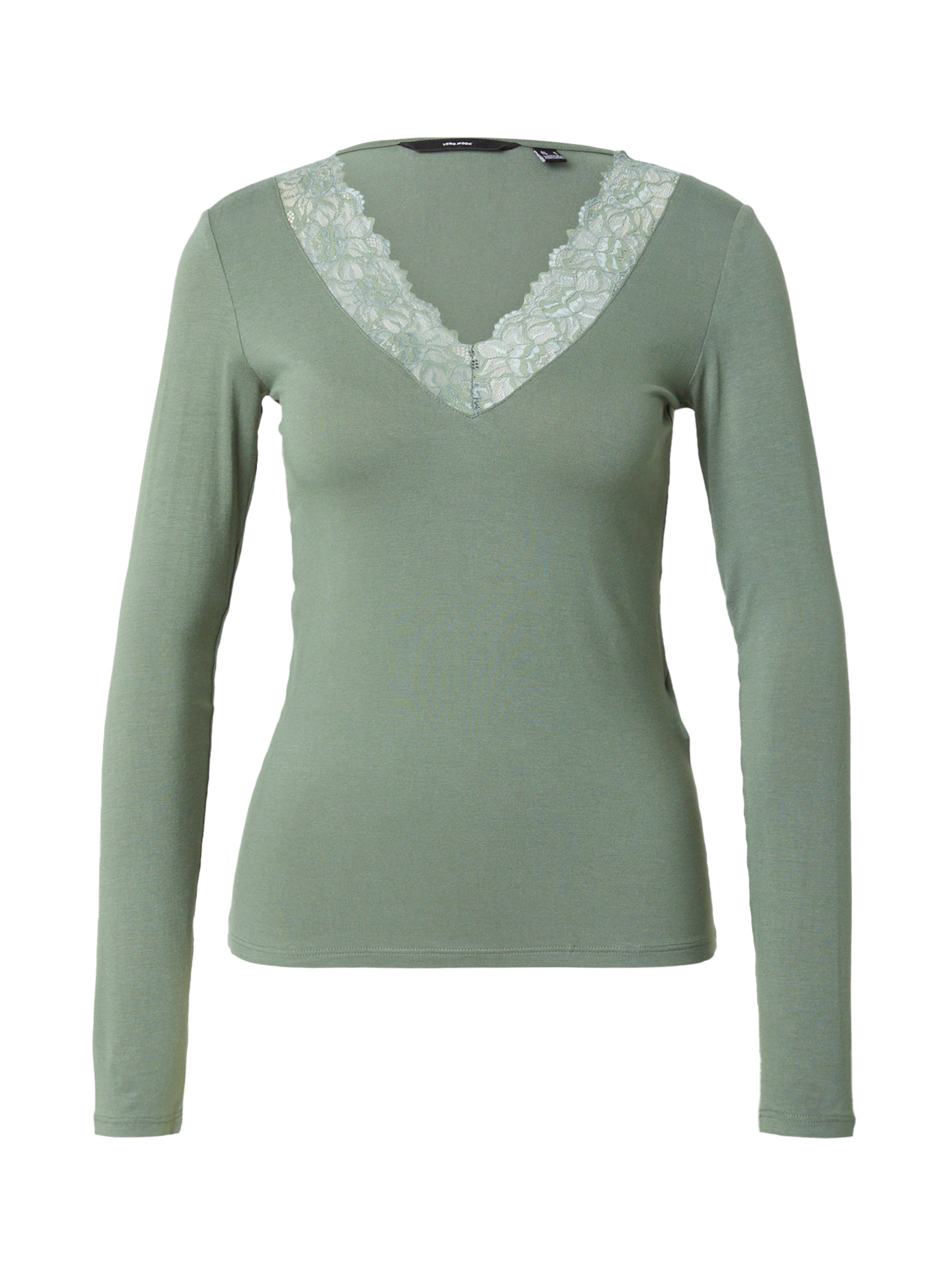 VERO MODA Shirt 'Rosa' in Green: front