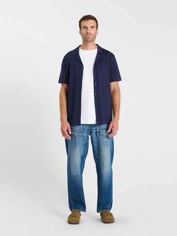 Le Temps Des Cerises Regular Fit Hemd in Blau