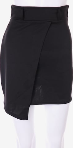 PrettyLittleThing Skirt in XXS in Black: front
