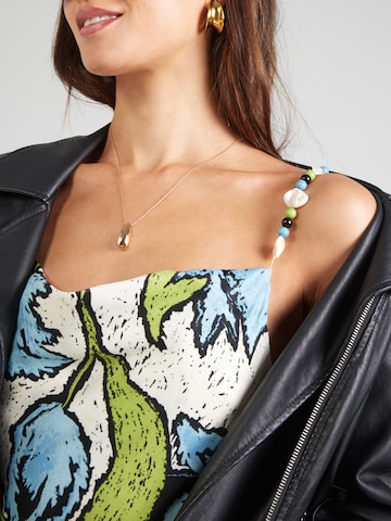 TOPSHOP - Vestido em mistura de cores