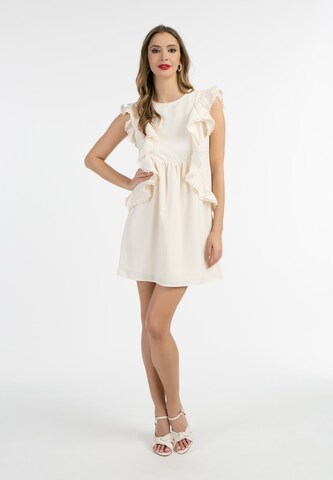 Robe faina en beige