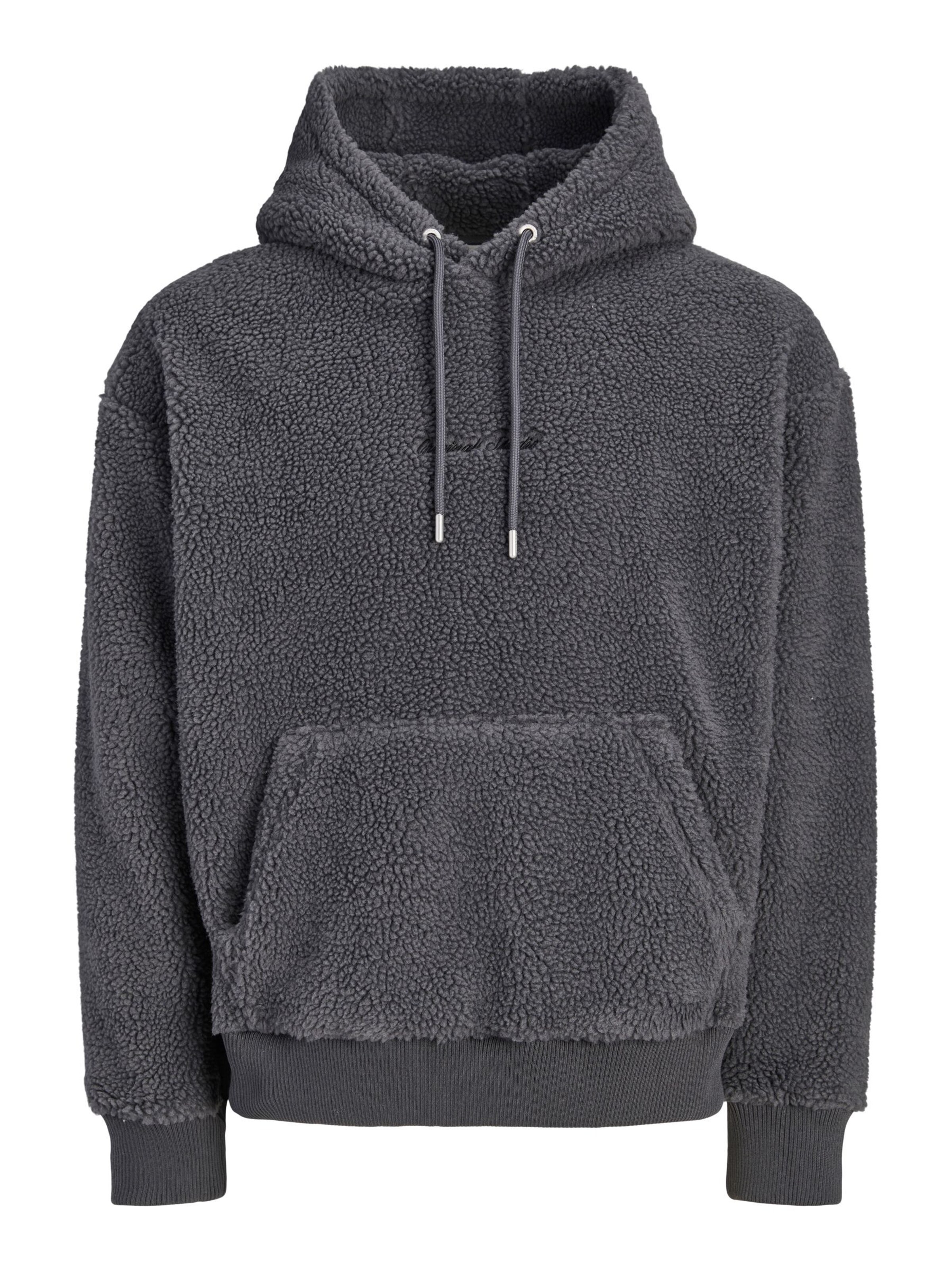 JACK & JONES Trui in L in de kleur Grijs, Productweergave