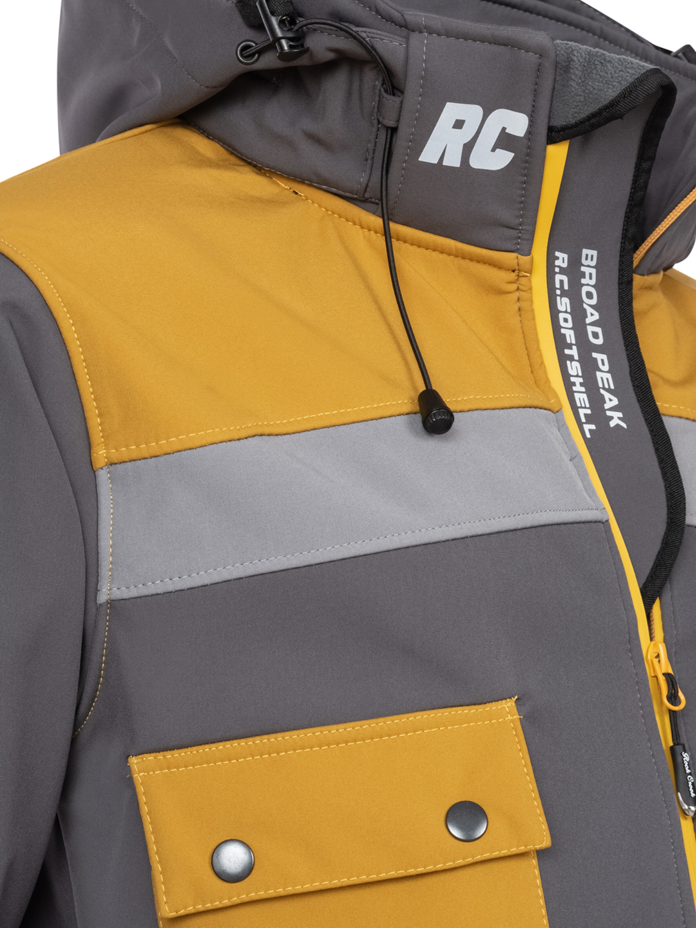 Rock Creek Outdoorjacke in Grau