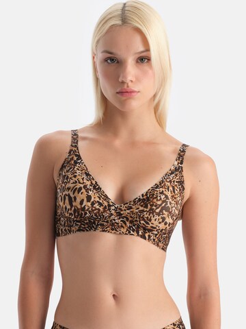 Dagi Треугольник Бюстгальтер в Коричневый: спереди