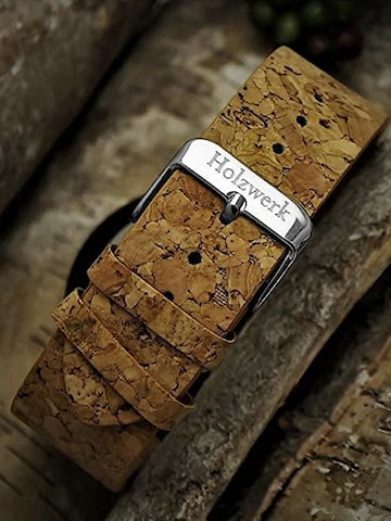 Holzwerk - Reloj analógico 'KLAARST' en beige