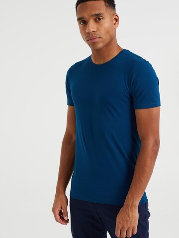 WE Fashion Shirt in Blauw: voorkant