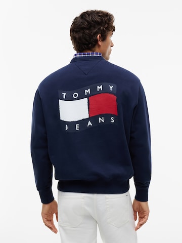 Tommy Jeans Majica | modra barva: sprednja stran