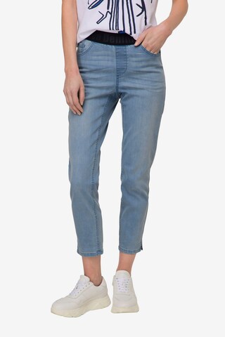 LAURASØN Slim fit Jeans in Blue: front