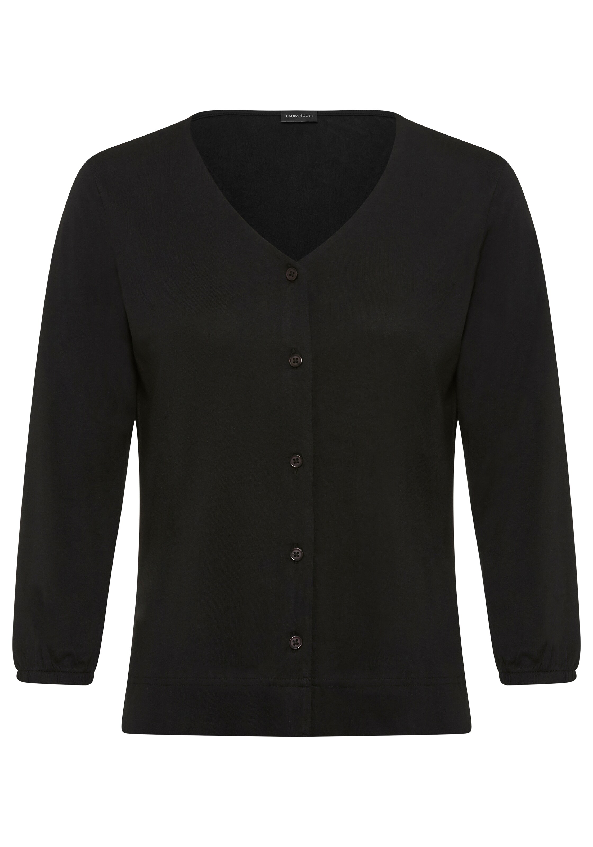 LAURA SCOTT Shirt in Schwarz: Vorderseite