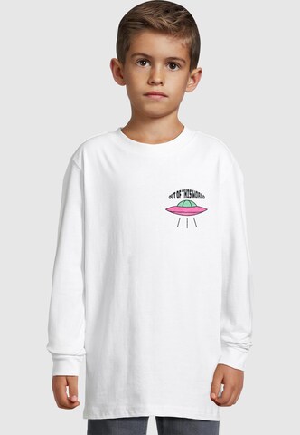 Merchcode Shirt 'Out Of This World' in White: front