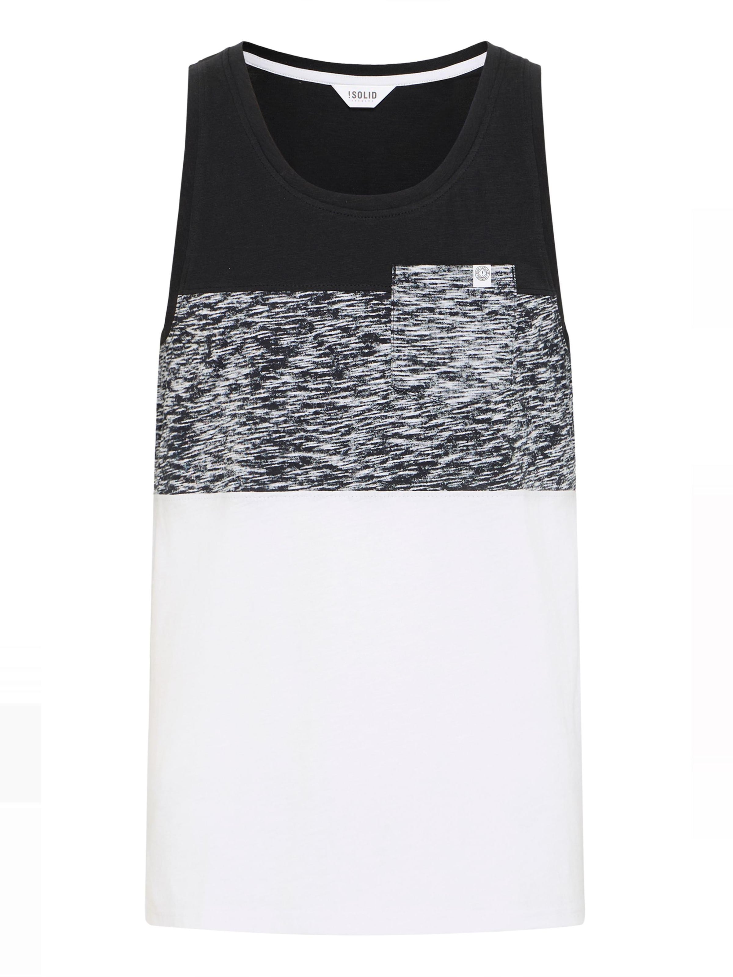 !Solid - Camisa 'Sion' em preto: frente