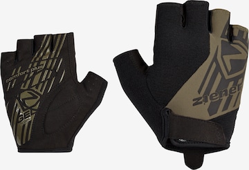 ZIENER Athletic Gloves 'CRISPIN' in Green: front