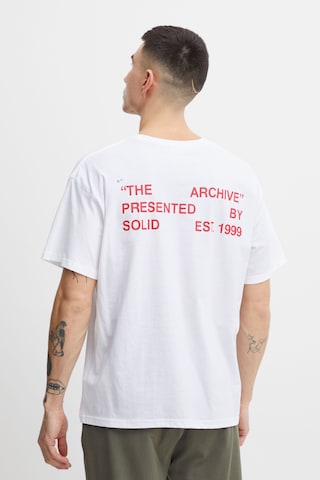 !Solid Shirt in White