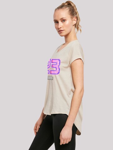 T-shirt 'Pixel' F4NT4STIC en beige