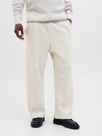 JACK & JONES Baggy Broek in Grijs: voorkant