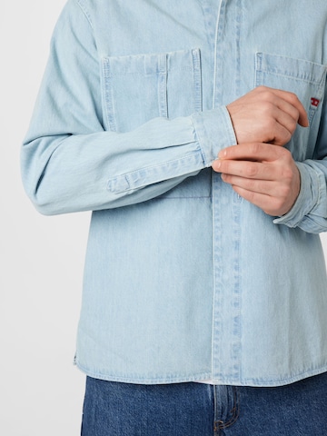 DIESEL Regular fit Button Up Shirt in Blue