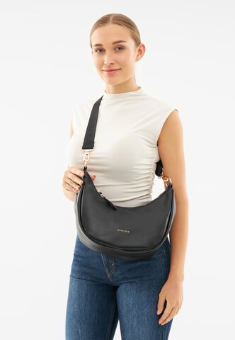 Sac à bandoulière 'Lea Medium' Expatrié en noir